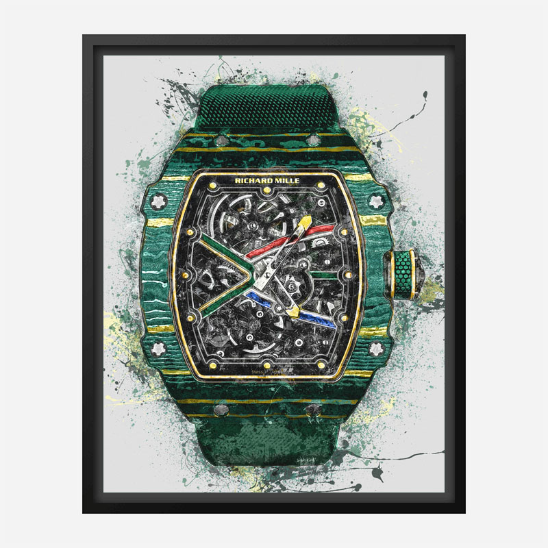 RM 67 02 Watch Abstract Art Print